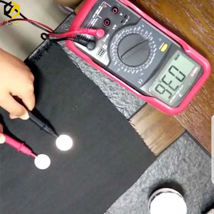 Elektrot kullanılan kompozit karbon kumaş ile yüksek kalite