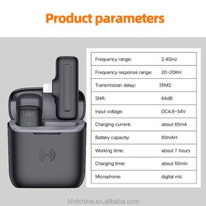 Mini Microfono per Registrazione Musicale Bluebolt Pocketpro, Microfono Wireless Mini per Telefoni <span class=keywords><strong>Cellulari</strong></span> e Android - Product Image 5