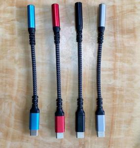 Câble adaptateur <span class=keywords><strong>USB</strong></span> numérique de Type C à prise casque de 3.5mm pour téléphone intelligent - Product Image 4