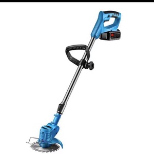 เครื่องตัดหญ้าแบบพกพา แบตเตอรี่ลิเธียม 24V ชาร์จไฟได้ ไร้สาย ขนาดเล็ก สำหรับงานอุตสาหกรรม ใบมีดเหล็ก ปรับความสูงได้ รุ่น ODM-5C La - Product Image 1