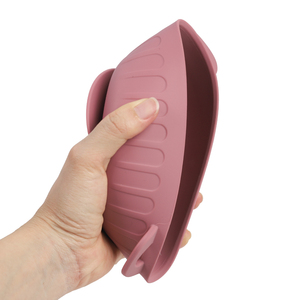 Ensemble de bols d'alimentation pour bébé en silicone biodégradable, sans BPA, écologiques et durables, avec bavoir et cuillères, capacité de 450 ml, classique pour les repas des enfants - Product Image 5
