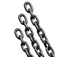 Eslinga de Cadena de Elevación Negra G80, Cadena de Carga Soldada de Grado 80 de 3/8, Precio