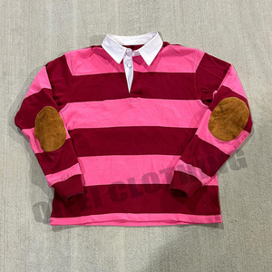 Maglietta <span class=keywords><strong>polo</strong></span> in cotone 100% <span class=keywords><strong>con</strong></span> maniche lunghe e maglia da rugby personalizzata - Product Image 1