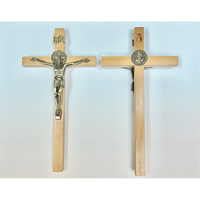 Couleur personnalisée populaire en acier alliage de zinc multi-usage métal artisanat bronze antique cuivre fournitures de prière Crucifix croix
