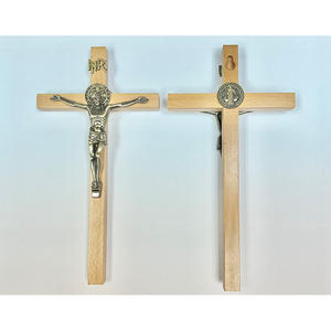 Color personalizado Popular de acero de aleación de zinc Multiusos Artesanía de metal Bronce antiguo Cobre Suministros de oración Crucifijo Cruz - Product Image 1