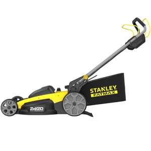 STANLEY-Cortacésped autopropulsado sin escobillas, con 2 baterías de 18V y 4 Ah y cargador de JARDINERÍA STANLEY-V20, 2 - Product Image 2