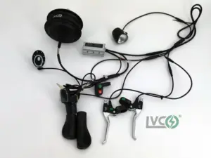 Lvco Low Price India Ebike DIY 250w E Bike Motor Bicycle Electric Cycle Conversion Kit With Battery Optional