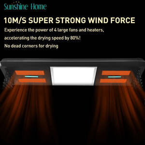 <b>Smart</b> Sensor Electronic Dryer Racks Indoor Aluminum Ceiling Balcony Clothes Drying Wall-Mounted Electrical Style - Product Image 5