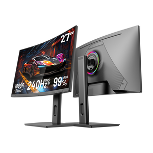 Moniteur de jeu PC incurvé haute performance de <span class=keywords><strong>27</strong></span> pouces, 4K/2K 1080P 165Hz 1MS LED LCD HFD grand écran, fréquence de rafraîchissement de 165Hz, nouveau IPS - Product Image 3
