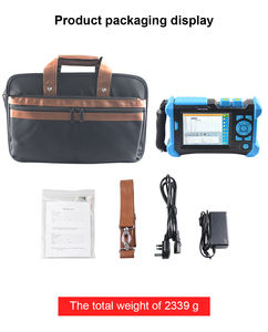 El Fiber VFL fonksiyonu test Fiber optik zaman alan reflektometri FTTH Fiber Opitc aracı OTDR optik zaman alanı - Product Image 6