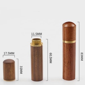 Boîte de rangement en bois portable et durable, organisateur artisanal, porte-aiguilles à coudre, <span class=keywords><strong>tube</strong></span> pour aiguilles à broder, outils de broderie, conteneur en bois - Product Image 6