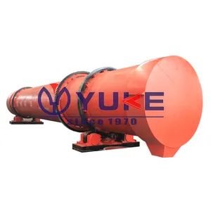 gypsum/kaolin/clay rotary drum dryer