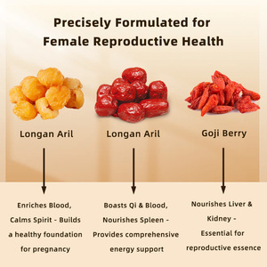 Tisane <span class=keywords><strong>de</strong></span> fleurs pour la <span class=keywords><strong>fertilité</strong></span> féminine, herbes pour l'équilibre utérin, sachets <span class=keywords><strong>de</strong></span> thé faits à la main, en boîte, pour enfants - Product Image 2