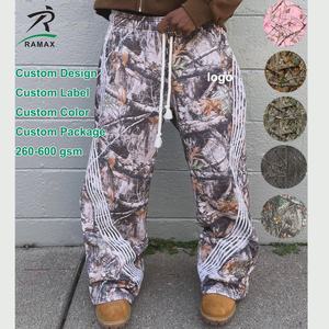 Pantalones Deportivos Unisex Holgados y Transpirables con Estampado DTG Personalizado de Alta Calidad, Estilo Urbano, Corte Recto, Tipo Cargo - Product Image 1