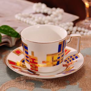 Hot Sale Luxury European Ceramic Kitchen Accessories Fine Porcelain Coffee <b>Tea</b> <b>Sets</b> - Product Image 2