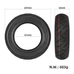 Pneu extérieur 10*2.5, pneu 10 pouces 10X2.50 pour trottinette électrique, vélo d'équilibre, pneu gonflable 10*2.5 - Product Image 2