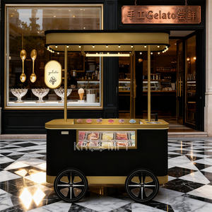 2025 Cart Fully Equipped <b>Mobile</b> Hot Dog Coffee Ice Cream Fast Food Truck Van With Full <b>Kitchen</b> For Sale - Product Image 3