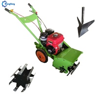 Nouvelle désherbeuse à essence puissante avec moteur 220V et moteur à essence, haute productivité, démarrage manuel pour le désherbage des vergers et des champs de maïs