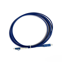 Kabel Patch Fiber Optik 10M Panjang 12 Core Indoor Outdoor OM1 OM3 OM4 RRU RRH CPRI LC Berlapis Baja LSZH Bersertifikasi RoHS FTTH