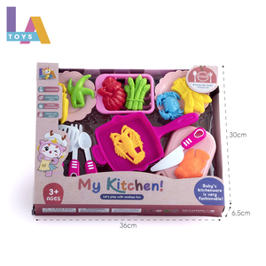 Longthuy Simulated Cooking Play Kitchenware Set Hot Sale Children's Plastic <b>Seafood</b> Play Kitchen Made in Vietnam - Product Image 2