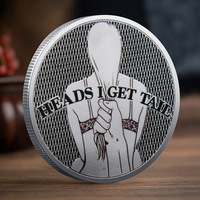 Nouveauté Sexy Lady Coin Collection Cadeau-Têtes/Queues Challenge Médaille Coin