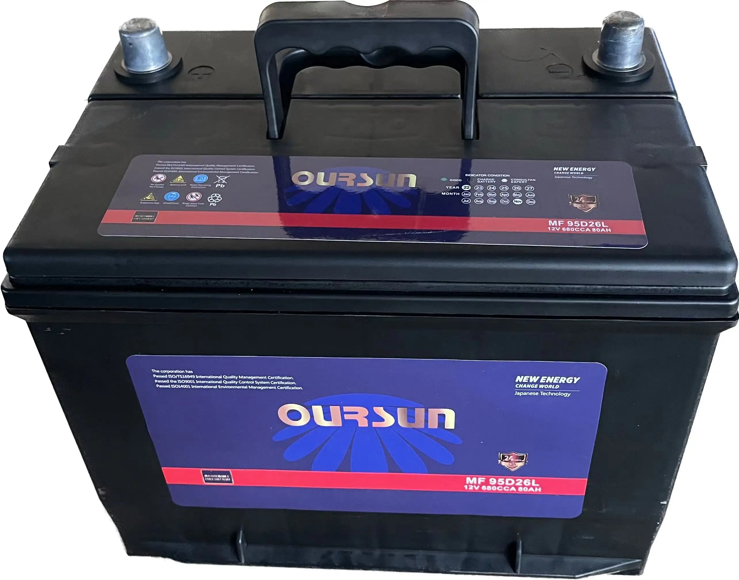 Batteria MF 105 d31r all'ingrosso per veicoli batteria al piombo acido MF batteria automatica 12V 90AH di alta qualità