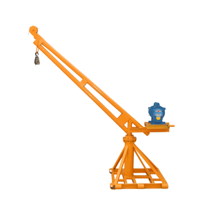 पोर्टेबल जिब मिनी क्रेन 800 किलोग्राम 360 डिग्री रोटेशन बंदर लिफ्ट निर्माण के लिए मिनी क्रेन आउटडोर मिनी लिफ्ट - Product Image 2