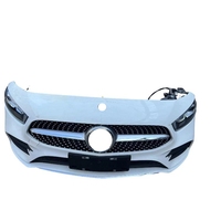 Ensemble de pare-chocs avant Mercedes-Benz Classe A W177 avec radiateur et phares, remis à neuf, à fixer par boulons, protection durable, décoration 6