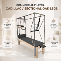 Table trapèze Cadillac en bois de chêne gris anthracite, avec pieds séparables et plateau plat antidérapant pour studios commerciaux modernes