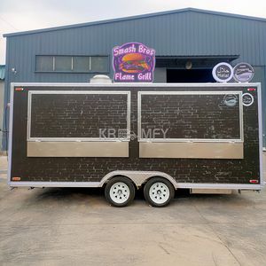 Remolque Refrigerador para Ensaladas 2025 con Tres Fregaderos y Eje AL-KO, Exportado a Estados Unidos, Camión de Comida Móvil - Product Image 3