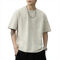 Pull-over en coton mélangé style vintage Emperor Paul pour homme – Léger, décontracté, à manches courtes, tendance, coupe ample, style jeune, anti-humidité