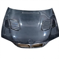 Vente flash - Capot de voiture en fibre de carbone noir pour BMW Série 3 E46 - Capots avant en fibre de carbone