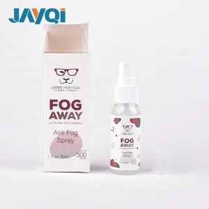 JAYQI Oem özel Logo 30Ml sıvı plastik şişe Antifog Lens temizleyici sprey gözlük