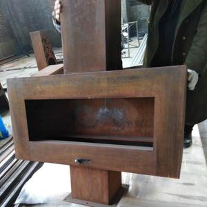 Chimenea <span class=keywords><strong>de</strong></span> Metal antigua para exteriores <span class=keywords><strong>de</strong></span> pie, alta calidad - Product Image 1