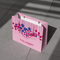 Sacs en carton à provisions de boutique de luxe personnalisés avec votre propre logo Accessoires de ruban de luxe pour magasin Emballage de vêtements au détail Cadeau