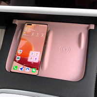 Universelle Silikon-Gelmatte für Model 3 Refresh Y Kabelloses Ladecenter Konsolen-Modifikations-Gadget Auto-Antirutschmatte