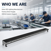 Lampe solaire d'extérieur étanche IP65, en aluminium, pour allées et marches, éclairage décoratif pour cour et maison, OEM/ODM pris en charge