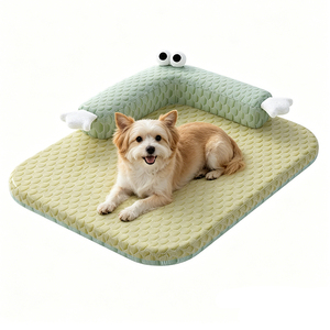 Dog Bed Mat Blanket Pet Summer Cooling Mat for Sofa Bedroom Indoor Dogs <b>Cats</b> Sleeping Removable Washable Cover Pet Cooling Mat - Product Image 1
