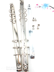 Fermaglio per raccoglitore a 6 anelli in metallo con anello rotondo fornito in fabbrica - Product Image 4