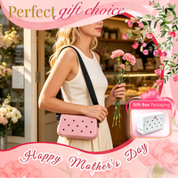 Sac bandoulière EVA multifonctionnel et étanche pour femme, convertible en sac de poitrine ou de taille, idéal pour la vente en gros et les cadeaux de Fête des Mères