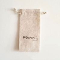 Petite pochette écologique en lin Sac cadeau en toile de jute avec cordon de serrage avec impression de logo personnalisée