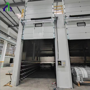 Porte élévatrice industrielle, coupe-vent, <span class=keywords><strong>volet</strong></span> <span class=keywords><strong>roulant</strong></span> électrique, isolation thermique, panneau rabattable, porte sectionnelle, porte industrielle durable - Product Image 3