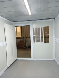 Casa Container Pieghevole Prefabbricata Modulare in Pannelli Sandwich d'Acciaio, Facile da Assemblare, 20 Piedi, Mobile, Impermeabile, Versione Standard <span class=keywords><strong>X</strong></span>, per <span class=keywords><strong>Hotel</strong></span> - Product Image 6
