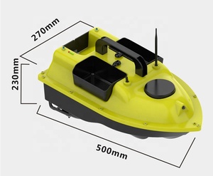 Venta Directa de Fábrica: Casco de Barco Cebador Remoto Personalizado de 500m para Pesca HQ-D18 - Product Image 2