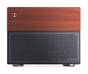 New Jonsbo N4 <strong>NAS</strong> North American Walnut Trim with a Cooling Fan Supports the Installation of 8 Hard Disks <strong>Mini</strong> <strong>case</strong> - Product Image 2