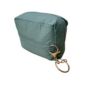 Wholesale Price Premium Sage Green Mini Travel <b>Prayer</b> <b>Mat</b> and Dress Set with Compact Pocket Pouch Keychain For Travel Use - Product Image 2