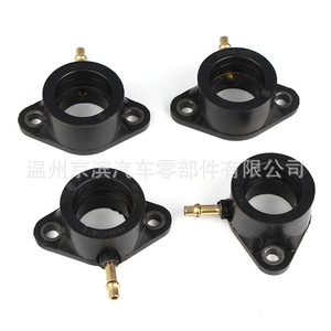Kawasaki Carburetor Intake Manifold <b>28Mm</b> Rubber For GT550G KZ550A Z400J KZ400J Replacement - Product Image 3