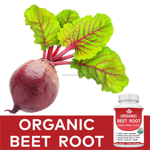 Extrait de racine de betterave, complément de vitamine C, stimule l'énergie et la santé digestive, pour adultes, 60 capsules - Product Image 3