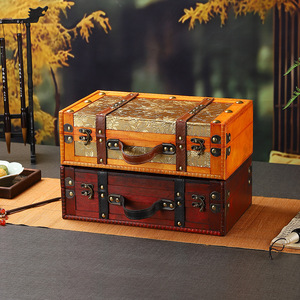 Wooden Storage <b>Box</b> 1624A Flip Opening Jewelry <b>Box</b> Antique Style Classic Design - Product Image 4