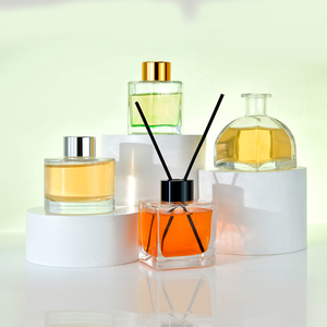 50ml 100ml <span class=keywords><strong>150ml</strong></span> 200ml Rỗng trong suốt vuông thủy tinh sậy hương thơm nước hoa hương thơm khuếch tán chai với cao su Stopper - Product Image 3